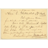 Briefkaart Vijf Cent On 2 Cent Overprint (Vintage Postal Stationery 1921)