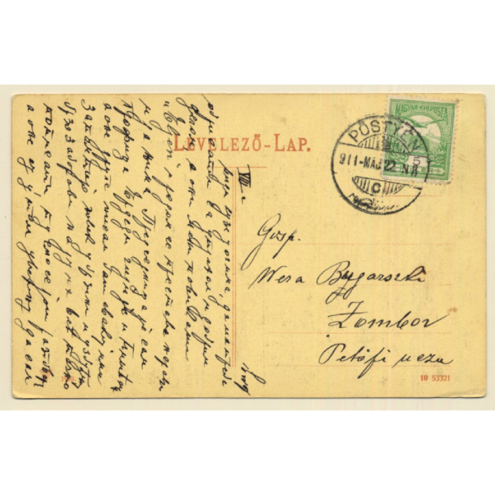 Bad Pistyan / Slovakia: Grand Hotel Royal (Vintage PC 1922)