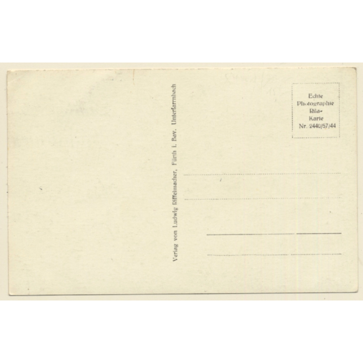 Bayerischer Wald: Lohberg Mit Osser (Vintage RPPC)