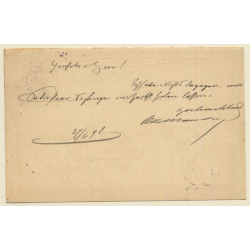 Deutschland Württemberg Württ. Post 10 Pfennig (Vintage Postal Stationery 1898)