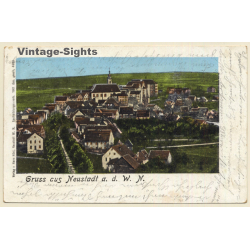 Neustadt an der Waldnaab: Total View (Vintage PC 1902)