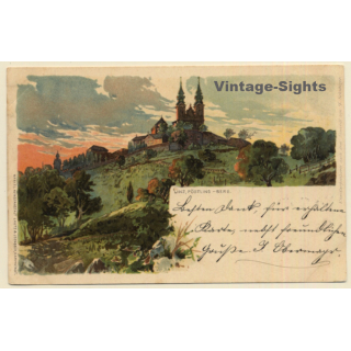 Linz an der Donau / Austria: Pöstlingberg (Vintage PC Litho 1899)