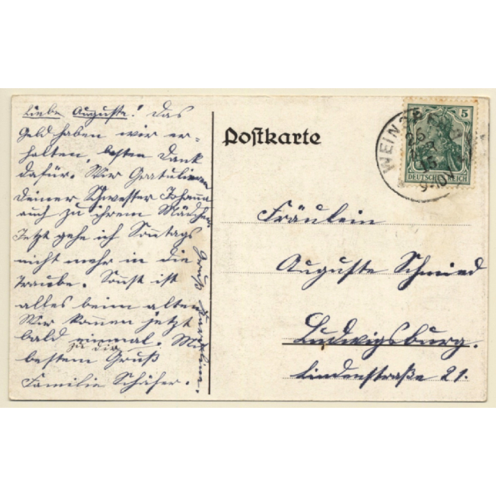 Portrait Of Graf Zeppelin (Vintage PC 1915)