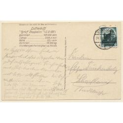 Friedrichshafen: Luftschiffbau Graf Zeppelin / Luftschiffhalle (Vintage RPPC 1934)
