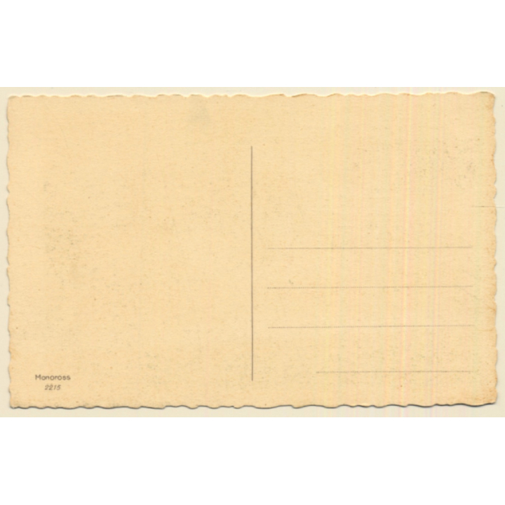 Little Girl On Telephone*2 (Vintage MONOROSS Artist PC ~1920s/1930s)