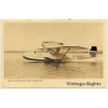 Dornier Wasserflugzeug Wal-Flugboot (Vintage RPPC 1930s/1940s)