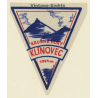 Klinovec - Keilberg / Czechia: Krušné Hory (Vintage Luggage Label)