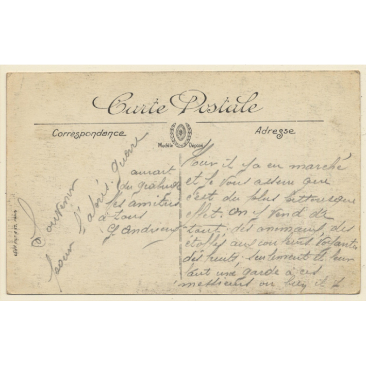 Maghreb: Femme Bédouine Et Son Enfant / Ethnic - Traditional Garb (Vintage PC ~1900s/1910s)