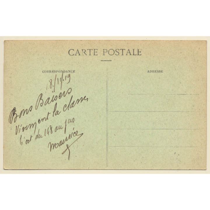 Maghreb: Mauresque - Moorish Woman In Traditional Garb / Ethnic (Vintage PC 1919)