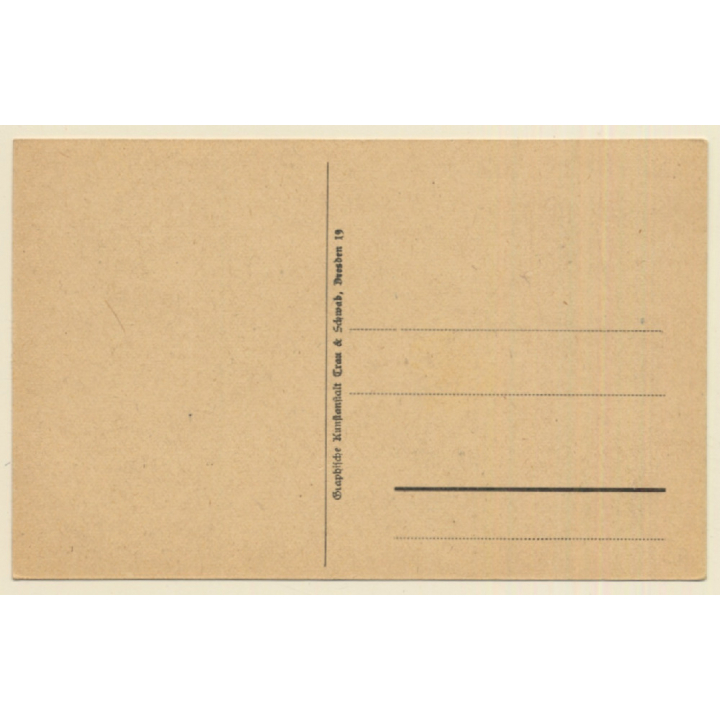 Germany: Insel Hiddensee Leuchtturm / Lighthouse (Vintage PC ~1920s)