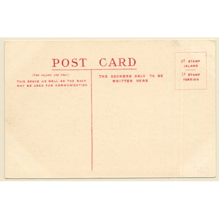 UK: Whitley Bay - St.Mary's Island - Lighthouse (Vintage PC 1904?)