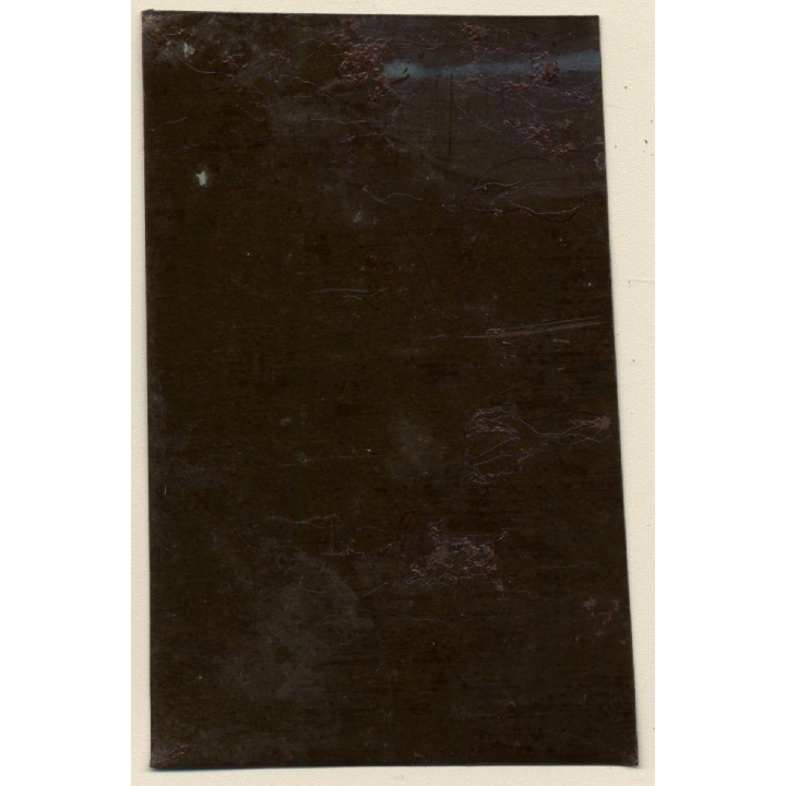 Elegant Man with Bowler Hat / Tintype (Vintage Ferrotype Photo 1890s/1900s)