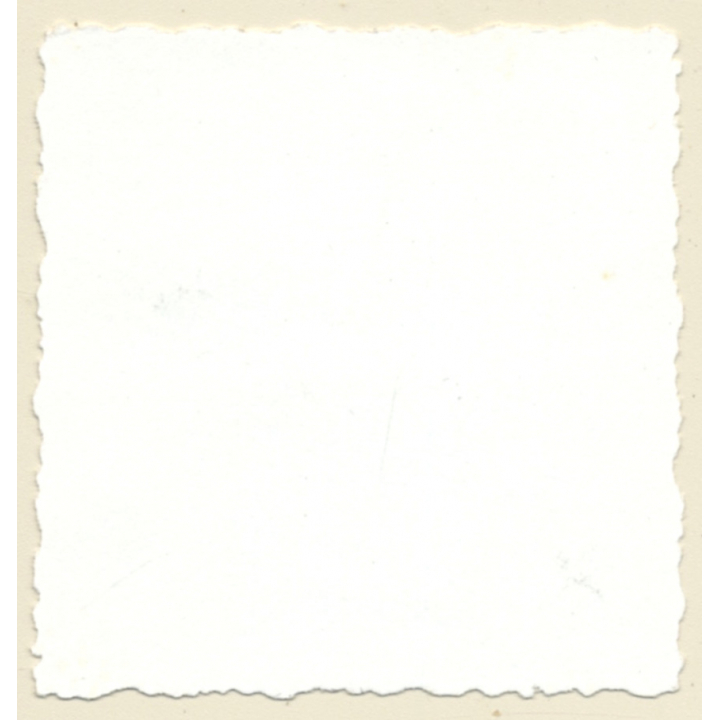 Erotic Study: Slim Nude Female Kneeling On Wicker Chair (Vintage Photo ~1960s)