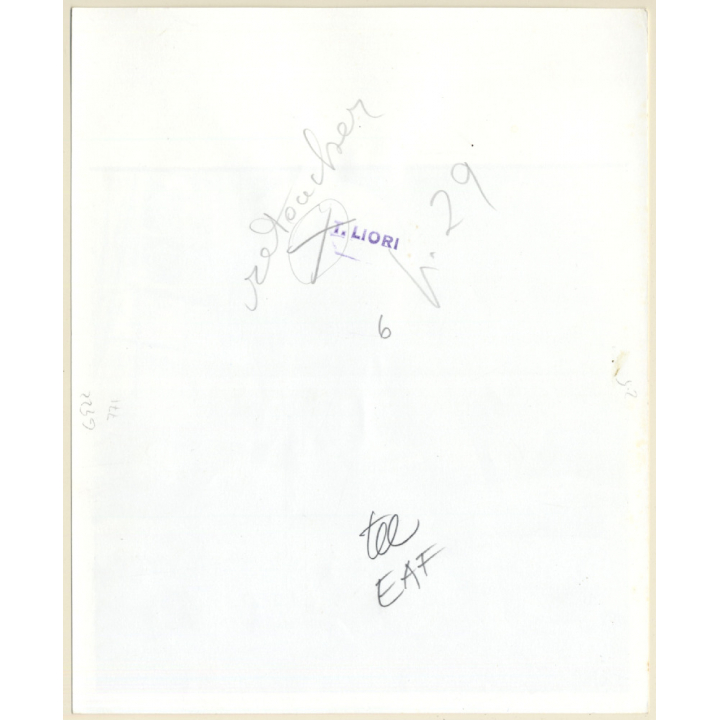 Erotic Study by T.Liori: Rear View Of Leggy Nude Bending Forward / Lesbian INT (Vintage Photo KORENJAK 1970s/1980s)