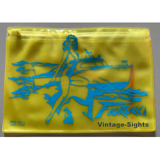 Rare Vintage Fiorucci Beach Vanity Bag - Pin-Up (Italy ~1980s)