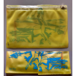 Rare Vintage Fiorucci Beach Vanity Bag - Pin-Up (Italy ~1980s)