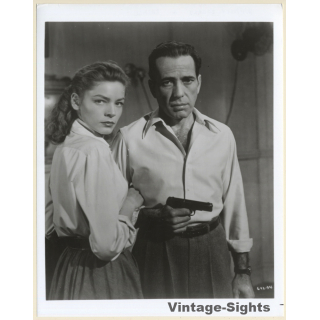 Lauren Bacall & Humphrey Bogart: Key Largo (Vintage Movie Still Photo ~1970s)