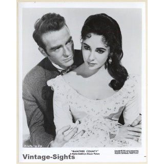 Liz Taylor & Montgomery Clift: Raintree County (Vintage Movie Still Photo ~1970s)
