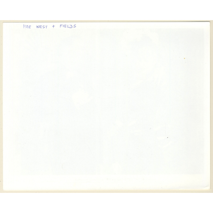 Mae West & W.C. Fields: My Little Chickadee (Vintage Movie Still Photo ~1970s)