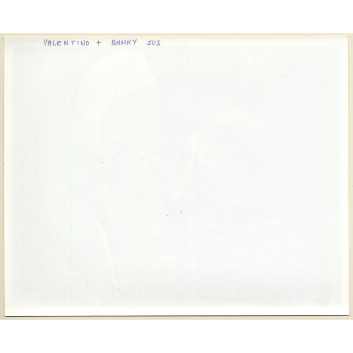 Vilma Banky & Rudolph Valentino: The Son Of Sheik (Vintage Movie Still Photo ~1970s)