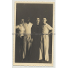 Beautiful Shot Of 2 Couples In 1930s / Fashion (Vintage Gelatine Silver Photo)