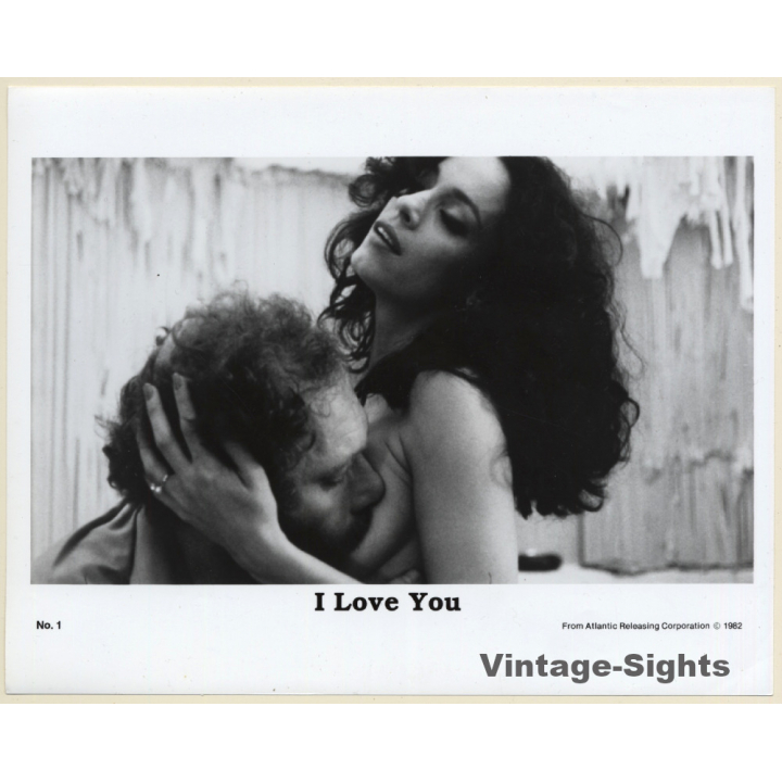 Paulo César Pereio & Sonia Braga: I Love You / Risqué (Vintage Movie Still Photo 1982)