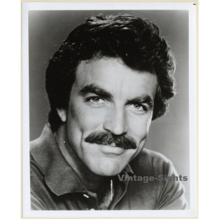 Portrait Of Tom Selleck / Magnum (Vintage Movie Still Photo 1980s)