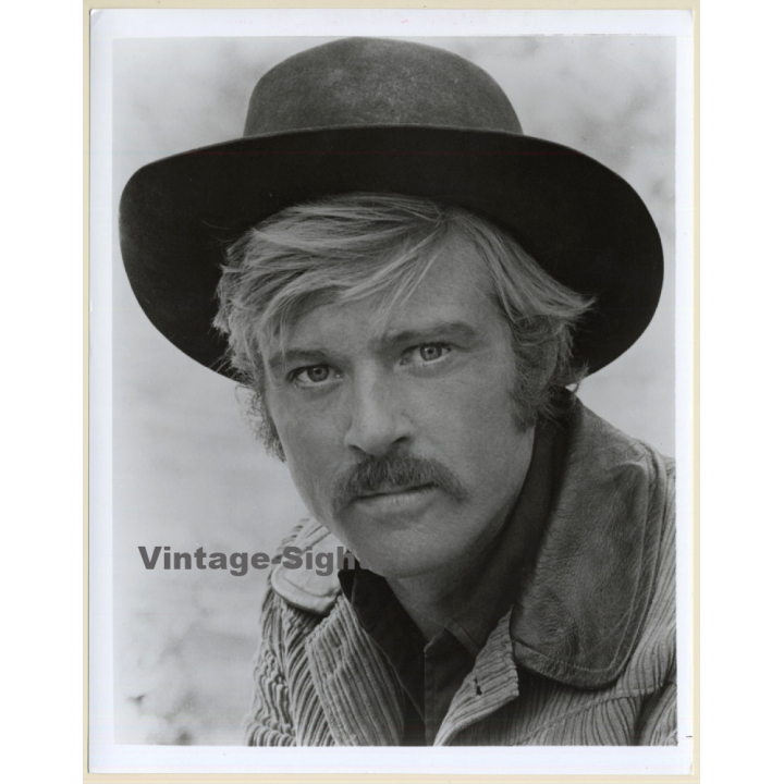 Portrait Of Robert Redford (Vintage Movie Still Photo 1980s)