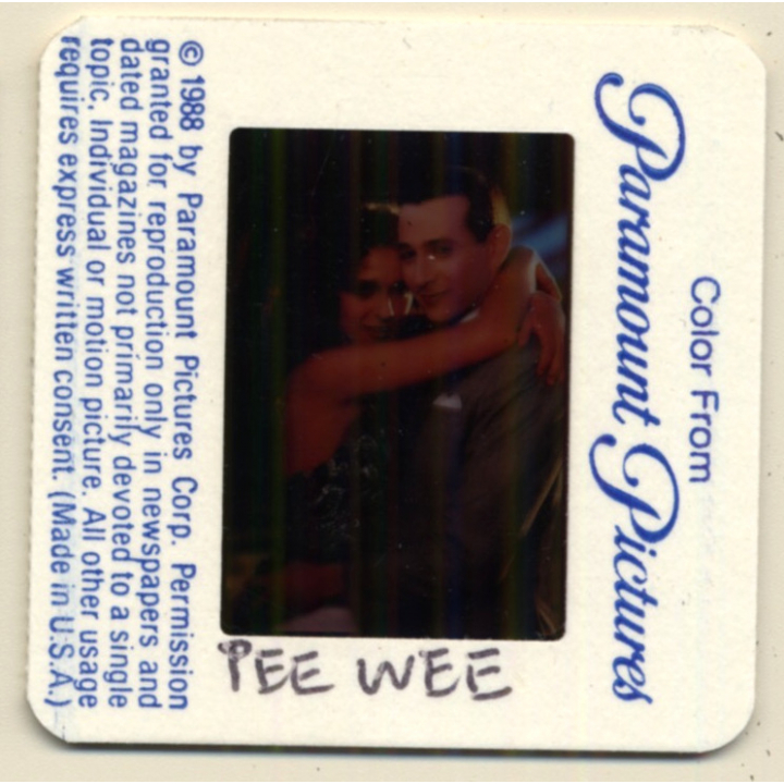 Paul Reubens: Big Top Pee-Wee (Vintage Press Diapositive 1988)