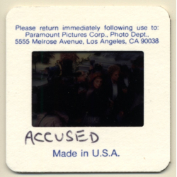 Jodie Foster & Kelly McGillis: The Accused (Vintage Press Diapositive 1988)
