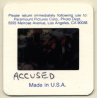 Jodie Foster & Kelly McGillis: The Accused (Vintage Press Diapositive 1988)