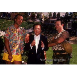 Chevy Chase - Dan Akroyd - Jackie Mason: Caddyshack 2 (Vintage Press Diapositive 1988)