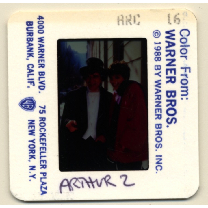 Liza Minnelli & Dudley Moore: Arthur 2 (Vintage Press Diapositive 1988)