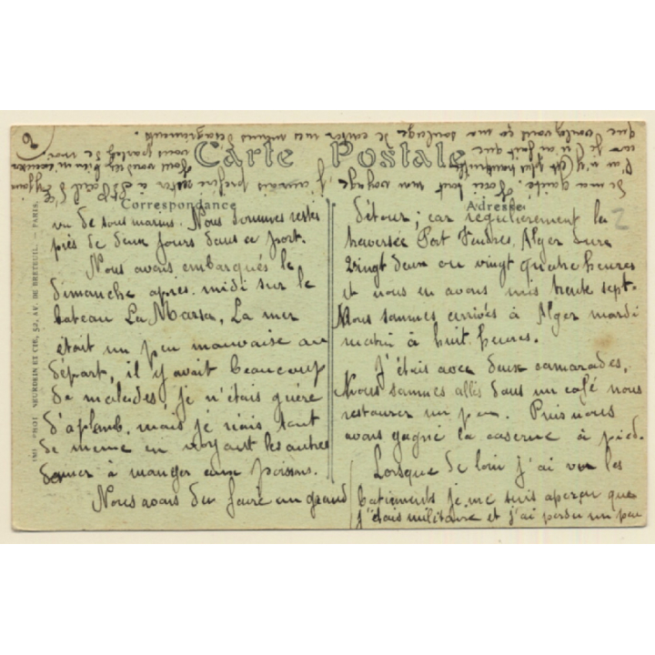 Algeria: Femme Des Ouled-Nails / Headdress - Ethnic (Vintage Postcard ~1910s/1920s)