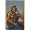 Maghreb: Semi Nude Bedouine Woman Flashing Boobs / Risqué - Ethnic (Vintage PC 1917)