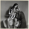 Erotic Study: 2 Passionate Semi Nude Girlfriends / Boobs - Lesbian INT (Vintage Photo KORENJAK 1970s/1980s)