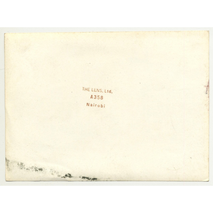 Nairobi / Kenya: Street View Delamere Avenue (Vintage Photo B/W 1940s/1950s)