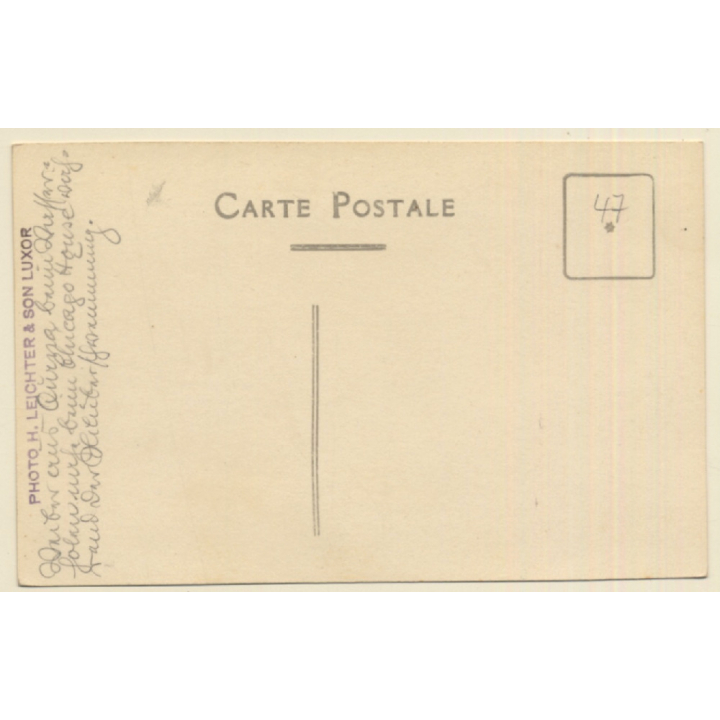 Egypt: Group Of Fellah Women Head Carrying Water Jugs (Vintage RPPC Leichter & Son ~1930s)