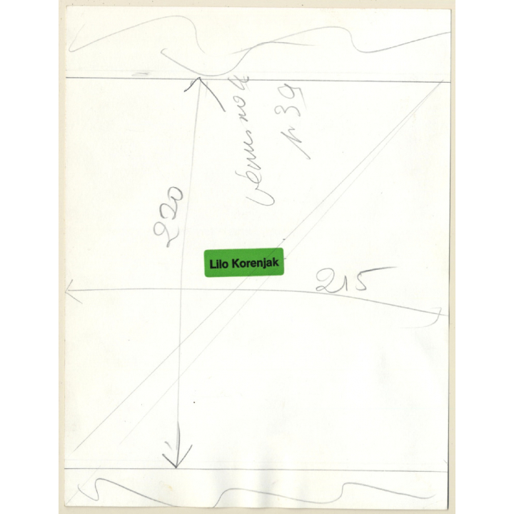 Erotic Study: Semi Nude Reading Touches Girlfriends Breast / Lesbian INT (Vintage Photo KORENJAK 1970s/1980s)