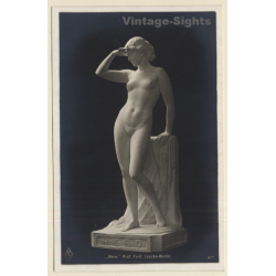 Prof. Ferd.Lepcke - Berlin: Hero / Nude Sculpture (Vintage RPPC 1910s/1920s)