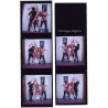 2 Mistresses In Lacquer Dominate Semi Nude Blonde / Whip - BDSM (5 Vintage Diapositives ~1980s)