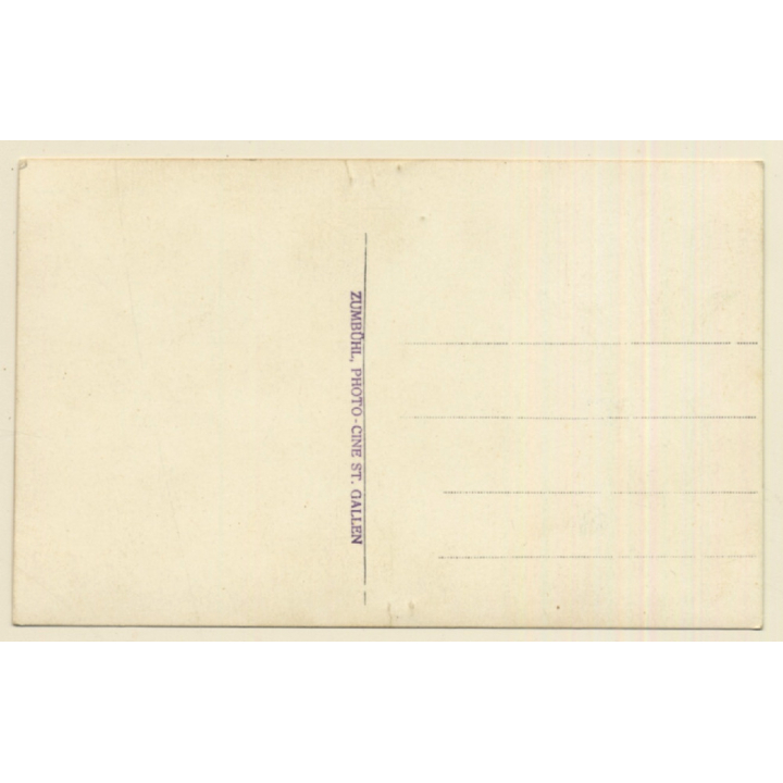 St. Gallen / Switzerland: Kinderfest - Umzug - Musikanten (Vintage RPPC 1940s)