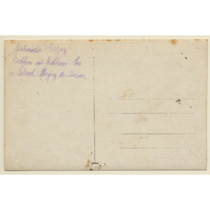 Kirchheim / Austria: Italienischer Feldzug - Übergang Der Division WW1 (Vintage RPPC 191 0s)