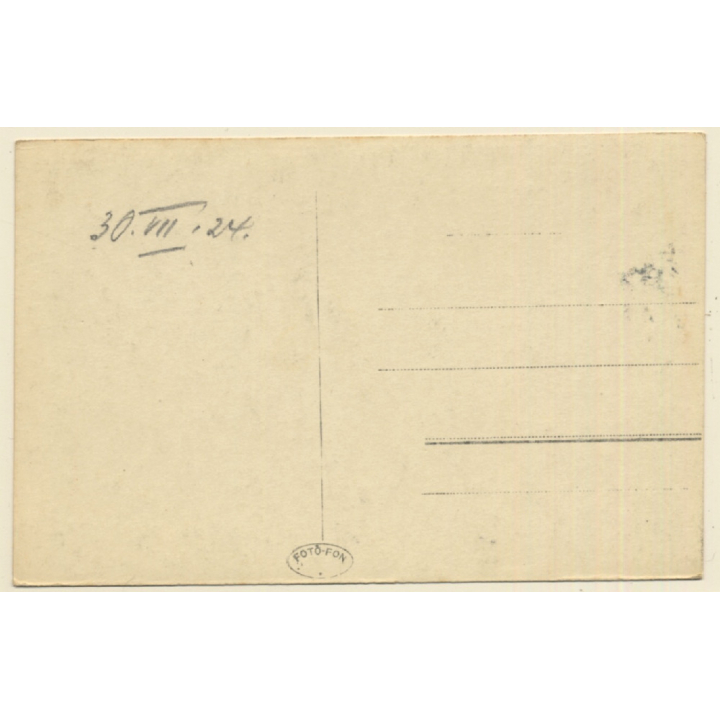 Czechia: Riesengebirge: Talsperre Bei Spindelmühle (Vintage RPPC 1924)