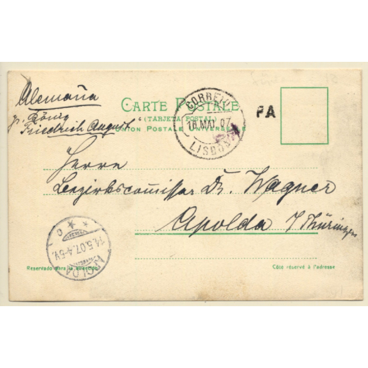 Buenos Aires / Argentina: Plaza 25 de Mayo (Vintage PC 1907)