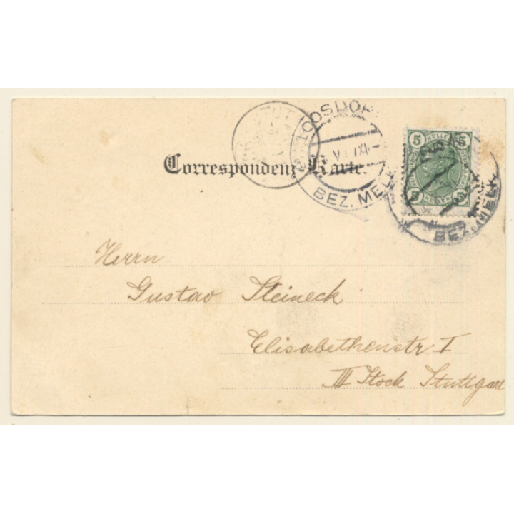 Loosdorf / Austria: Schloss Sooss (Vintage PC 1907)