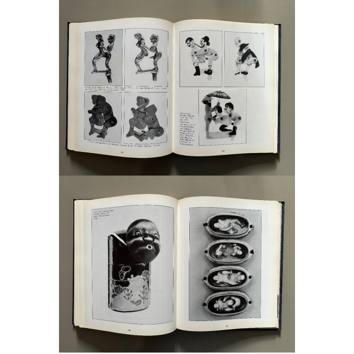 Jean-Pierre Bourgeron: Les Masques D'Eros / Objets Erotiques De Collection (Vintage Book 1985)