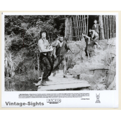 Sylvester Stallone: Rambo - First Blood Part II *3 / Movie Still (Vintage Photo 1985)