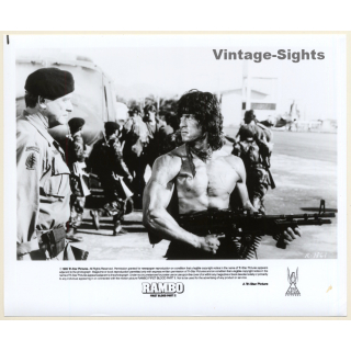 Sylvester Stallone: Rambo - First Blood Part II *5 / Movie Still (Vintage Photo 1985)
