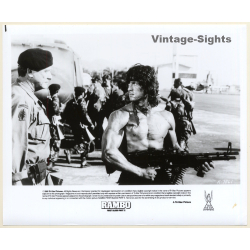 Sylvester Stallone: Rambo - First Blood Part II *5 / Movie Still (Vintage Photo 1985)